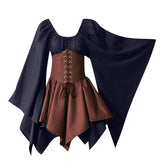 Evening Party Dress Formal Evening Dress Fall Winter Womens Dresses Retro Floral Print Ball Gowns Dress Skirt Costumes Gothic Retro Long Sleeve Corset Dresses Dress